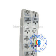 UPC ISBN GTIN-14 asset tracking stickers Printed barcode labels